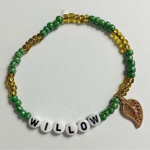 Taylor Swift Eras Tour Friendship Bracelet Willow Evermore with Charm